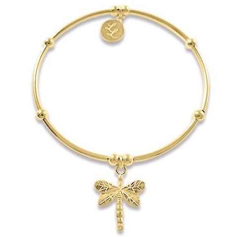 Yellow Gold Edna Dragonfly