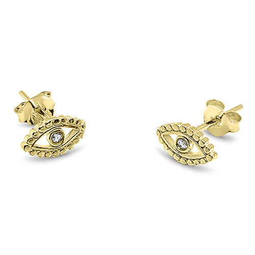 Evil Eye Stud Earrings