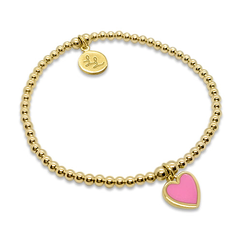 Melody Gold & Pink Heart