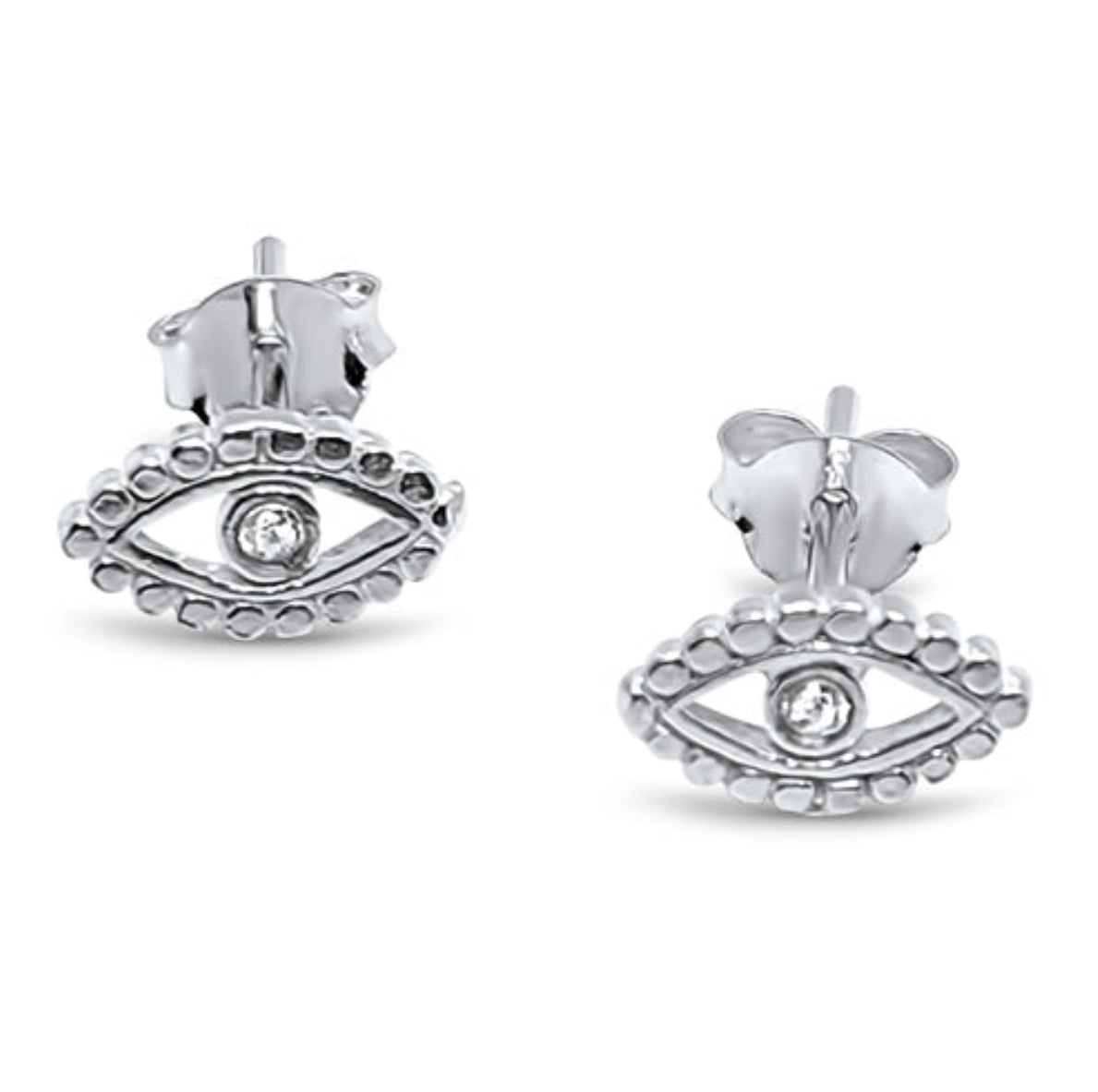 Evil Eye Stud Earrings