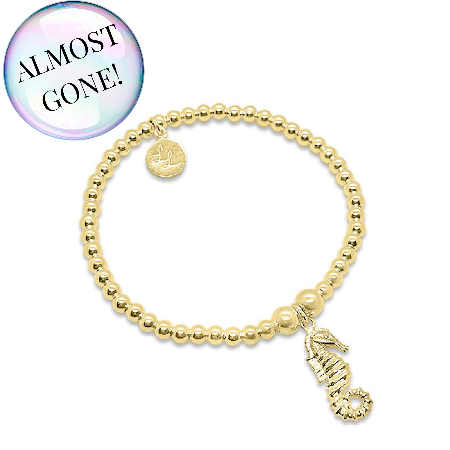Olivia Gold Seahorse