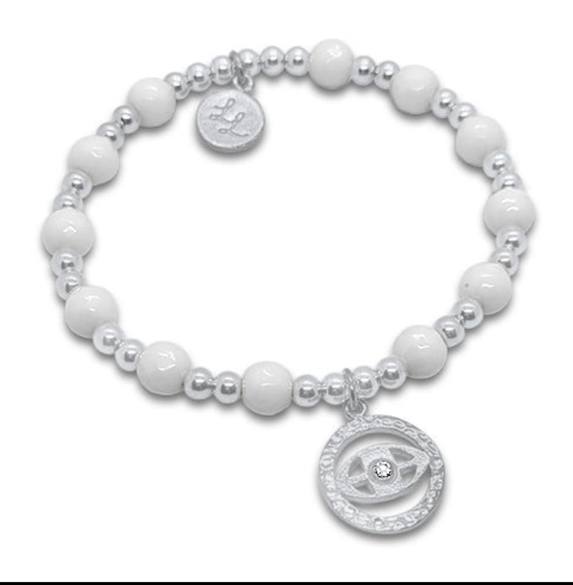 White Rudy Evil Eye