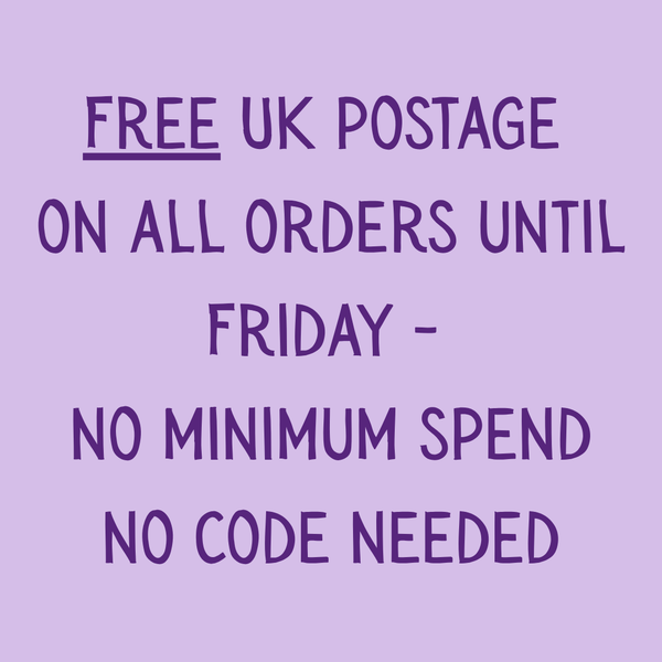 FREE UK POSTAGE ALL WEEK
