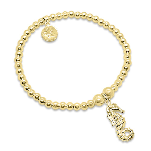 Olivia Gold Seahorse