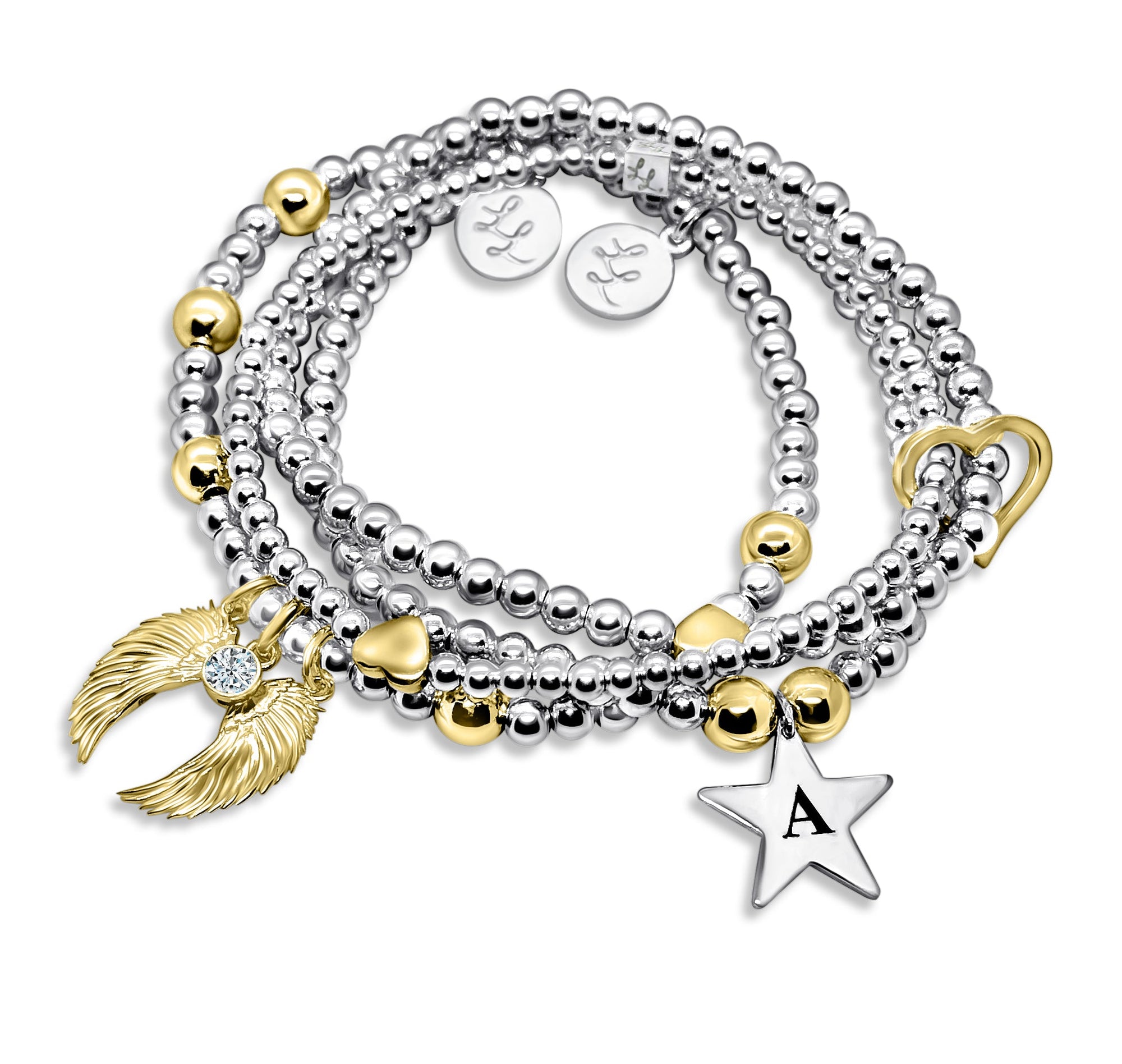 Hayley’s Gold & Silver Stack