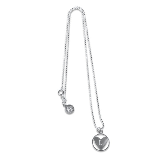 Chloe Personalised Heart Initial Necklace