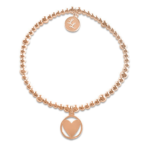 Edith Rose Gold Heart