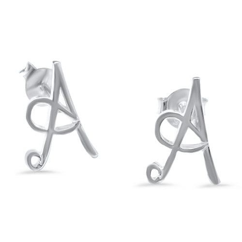 Maisie Initial Earrings
